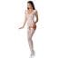 PASSION - WOMAN BS062 WHITE BODYSTOCKING ONE SIZE